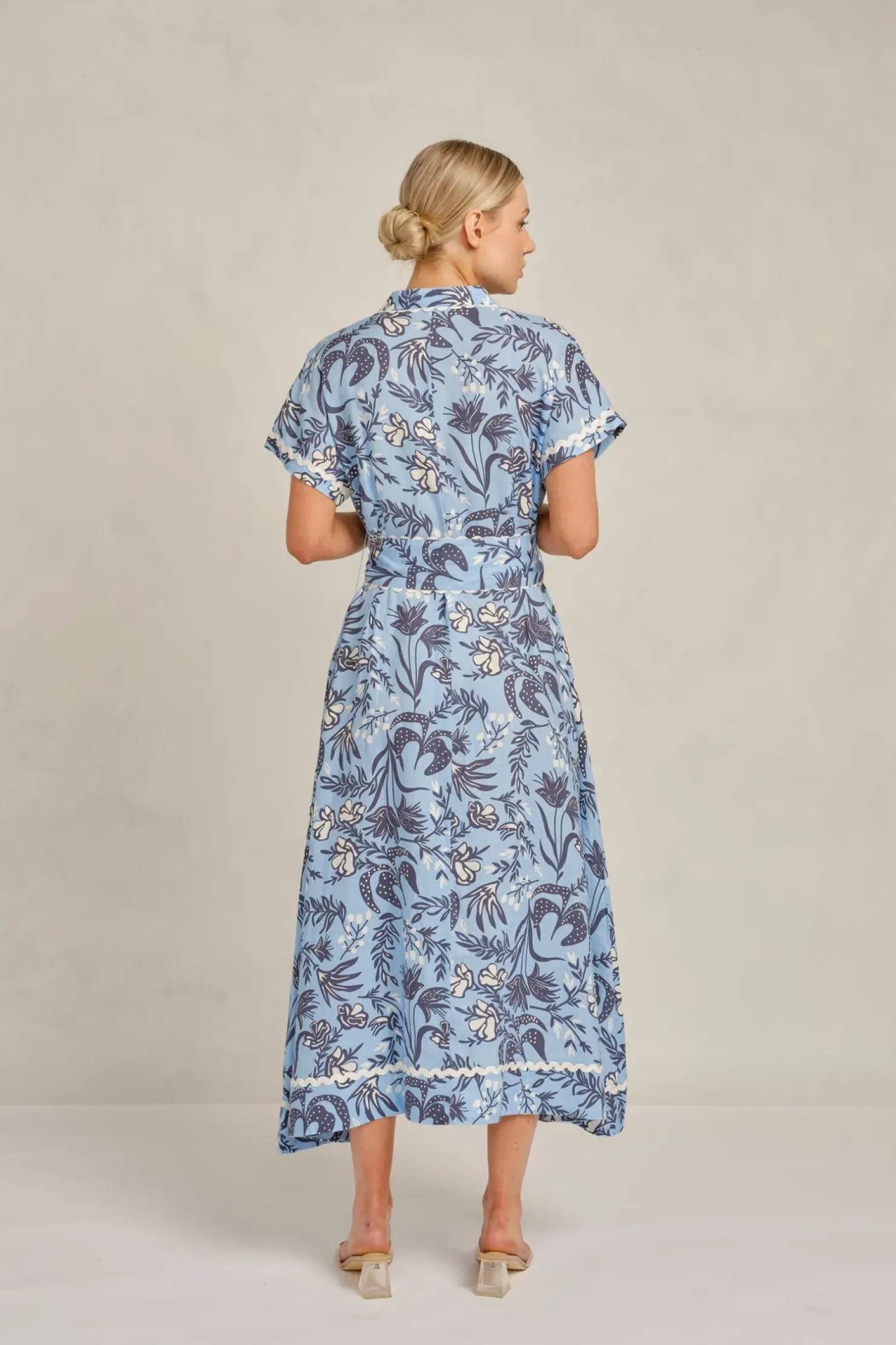 Best Alessandra Candice Wave Dress Paradise - Cornflower