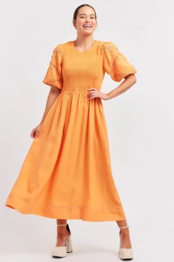 Sale Alessandra Claudia Dress - Marigold