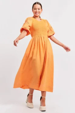 Sale Alessandra Claudia Dress - Marigold