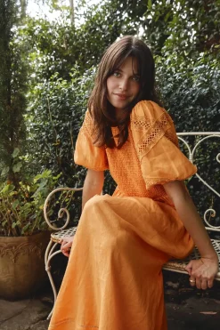 Sale Alessandra Claudia Dress - Marigold