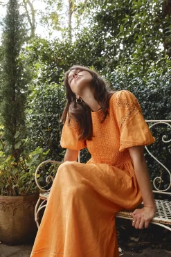 Sale Alessandra Claudia Dress - Marigold
