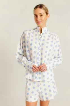 Hot Alessandra Rosemary Shirt Posy - Bluebell