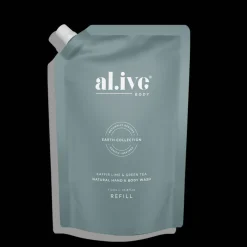 New Al.ive Kaffir Lime & Green Tea Wash - Refill