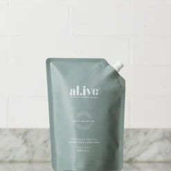 New Al.ive Kaffir Lime & Green Tea Wash - Refill