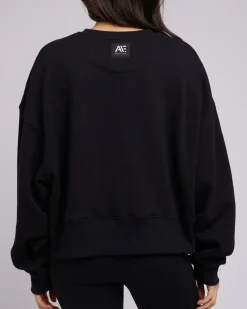 Sale All About Eve Active Tonal Sweater - Black