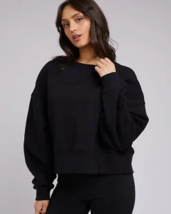 Sale All About Eve Active Tonal Sweater - Black