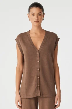 Fashion ARCAA Ada Vest - Cacao