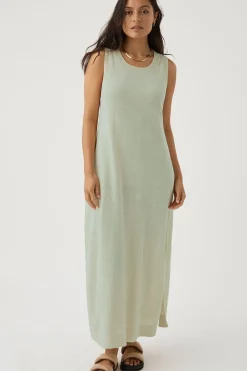 Best ARCAA Brie Long Dress - Aloe