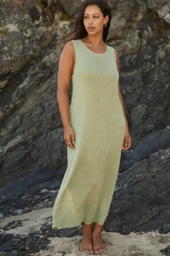 Best ARCAA Brie Long Dress - Aloe