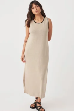 Sale ARCAA Brie Long Dress - Taupe