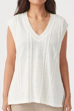 Discount ARCAA Darcy Vest - Cream