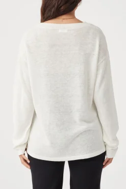 New ARCAA Hugo Long Sleeve T-Shirt - Cream