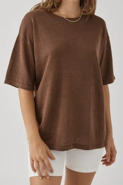 New ARCAA Hugo T Shirt - Chocolate