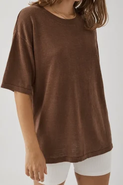 New ARCAA Hugo T Shirt - Chocolate