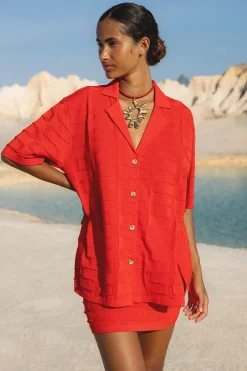 Clearance ARCAA Lara Shirt - Hibiscus