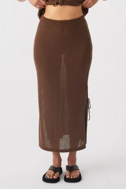 Online ARCAA Pearla Skirt - Chocolate