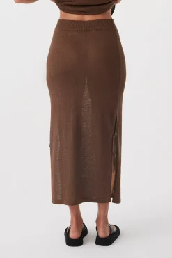 Online ARCAA Pearla Skirt - Chocolate