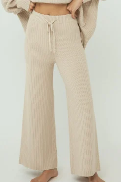 Fashion ARCAA Vera Knit Pants - Sand