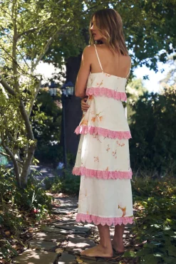 Discount Aston Studio Chloe Dress - Cloud Blossom