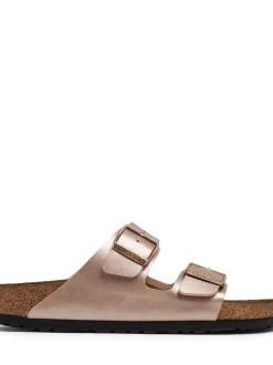 Online Birkenstock Arizona Copper Birko-Flor - Narrow