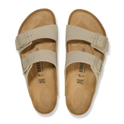 Outlet Birkenstock Arizona Faded Khaki Birko-Flor - Narrow
