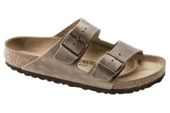 Sale Birkenstock Arizona Tabacco Brown Oiled Leather - Narrow