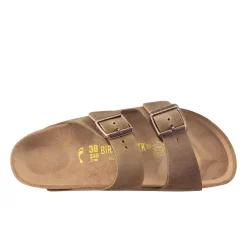 Sale Birkenstock Arizona Tabacco Brown Oiled Leather - Narrow