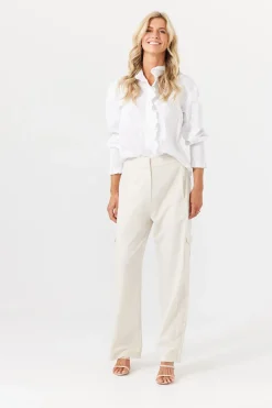 Online Brave & True Brave and True The Countess Shirt - White