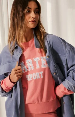 Sale Cartel & Willow Cartel & Willow Ivie Sweater - Guava