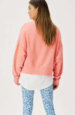 Sale Cartel & Willow Cartel & Willow Ivie Sweater - Guava