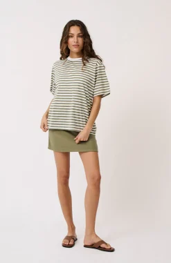 Fashion Cartel & Willow Cartel & Willow Sophie Tee - Palm Stripe