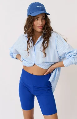 Best Cartel & Willow Cartel & Willow Tammy Shirt - Aqua Stripe