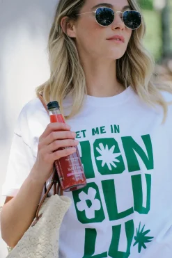 Hot Ceres Life Ceres Boyfriend Tee - Honolulu Winter Green