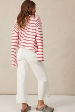 Discount Ceres Life Crop Frenchie Jean - Fresh Ecru
