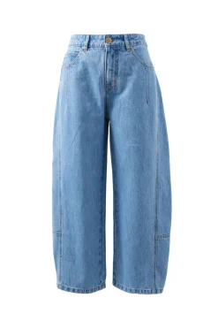 Hot Ceres Life Darted Barrel Jean - Vintage Blue