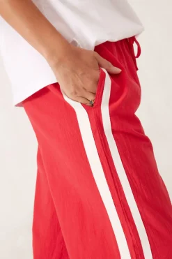 Sale Ceres Life Relaxed Drawstring Pant - Heritage Red