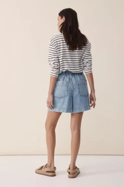 Discount Ceres Life Relaxed Everyday Short - Vintage Blue Denim