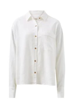 Outlet Ceres Life Relaxed Pocket Shirt- White