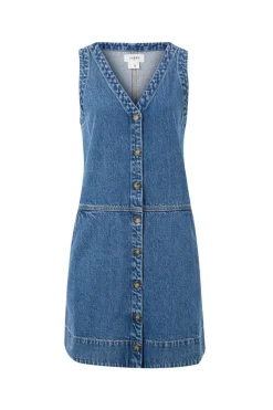 Sale Ceres Life Side Pocket Mini Shift Dress - Fresh Indigo
