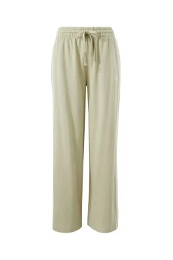 Best Ceres Life Wide Leg Terry Trackpant - Matcha Side Stripe