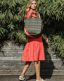 Fashion Elms & King Elms & King Santa Monica Tote - Khaki