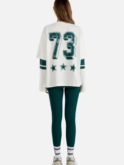 Online Ena Pelly 73 Long Sleeve Tee - Vintage White