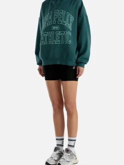 Clearance Ena Pelly Athletic Hoodie - Jade
