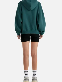 Clearance Ena Pelly Athletic Hoodie - Jade