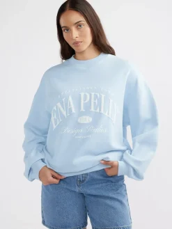 Sale Ena Pelly Heritage Studios Sweatshirt  - Washed Capri