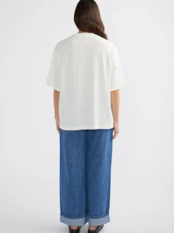 Hot Ena Pelly Jaguar Tee - Vintage White