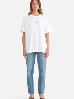 Best Ena Pelly Lexi Monogram Tee White