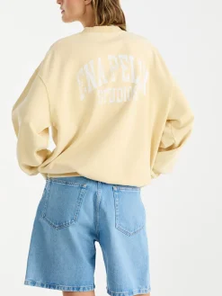 New Ena Pelly Vintage Sport Sweatshirt - Lemon