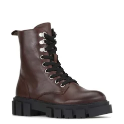 Outlet EOS Melbourne EOS Feature Leather Boot - Chestnut