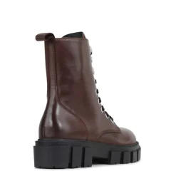 Outlet EOS Melbourne EOS Feature Leather Boot - Chestnut
